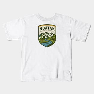 Noatak National Preserve Emblem Kids T-Shirt
